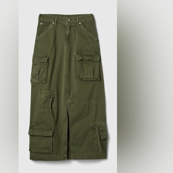 Cargo Maxi Skirt